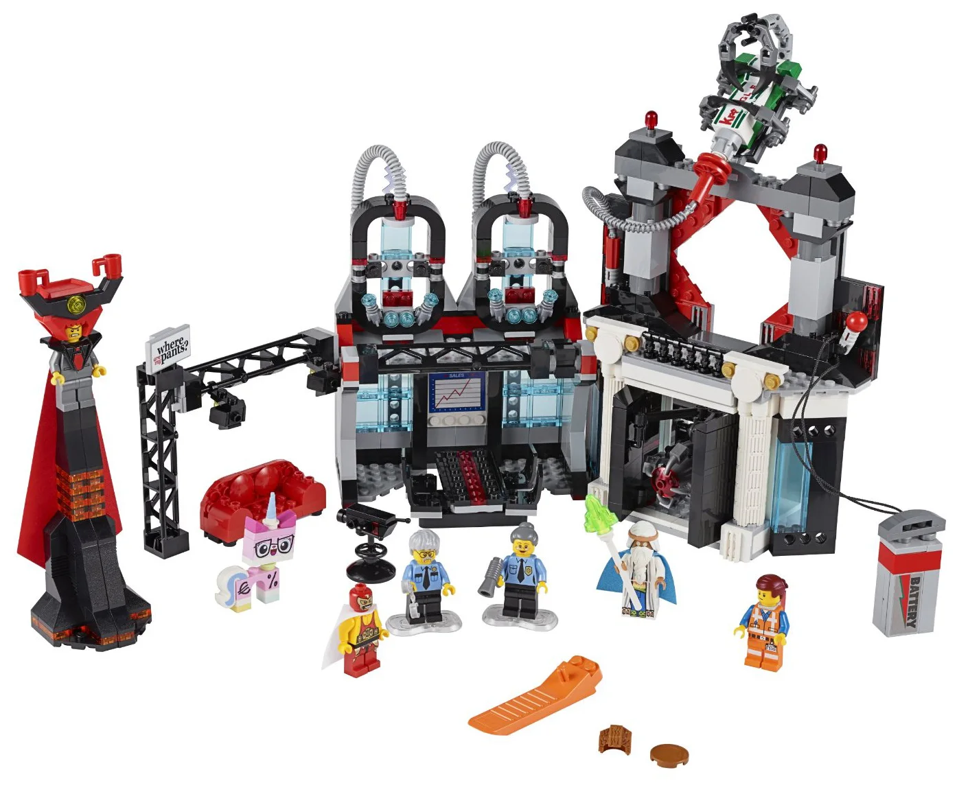The LEGO® Movie 70809 Il covo malefico di Lord Business - vue 9