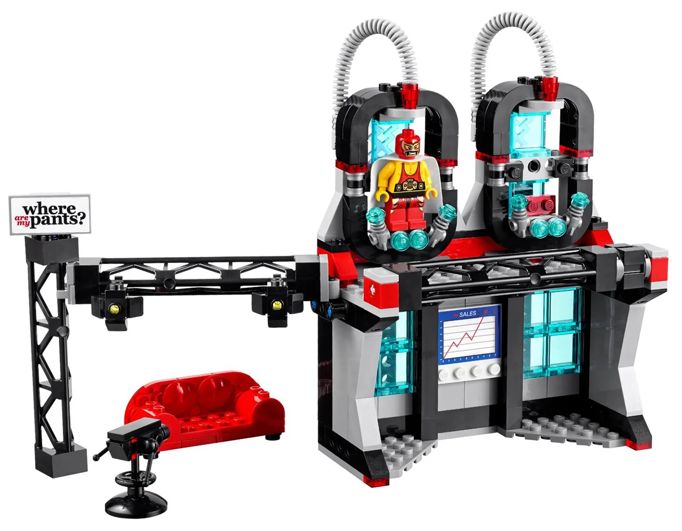 The LEGO® Movie 70809 Il covo malefico di Lord Business - vue 19