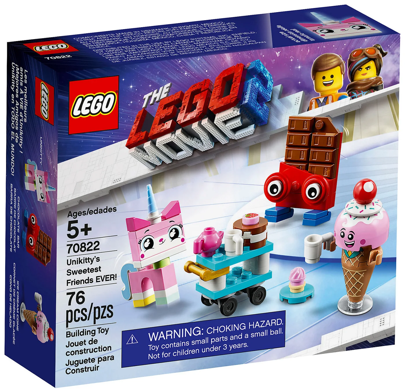 The LEGO® Movie 70822 Gli amici di Unikitty più dolci di sempre - vue 2