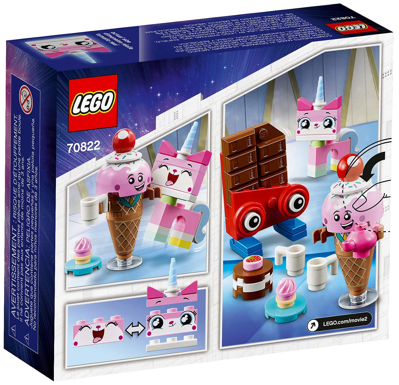 The LEGO® Movie 70822 Gli amici di Unikitty più dolci di sempre - vue 3