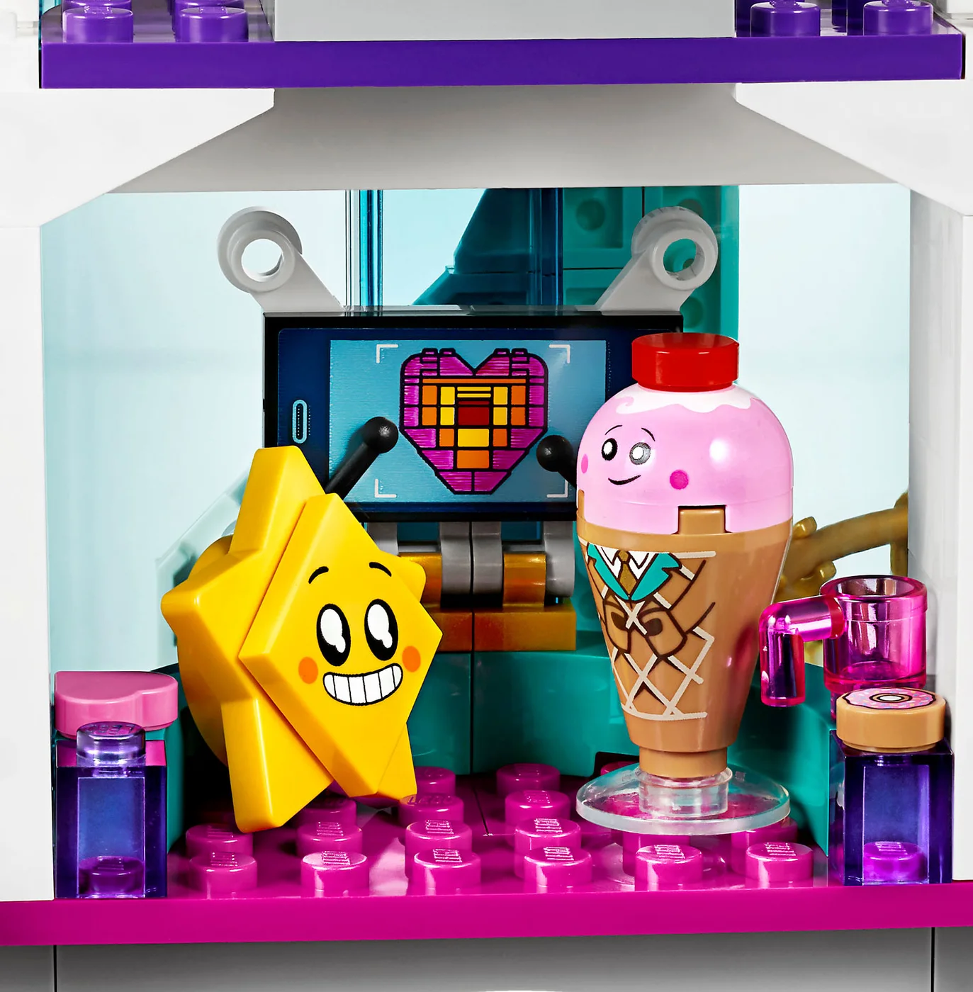 The LEGO® Movie 70838 Regina Wello Ke Wuoglio e il Palazzo Spaziale Mezzo malvagio - vue 6