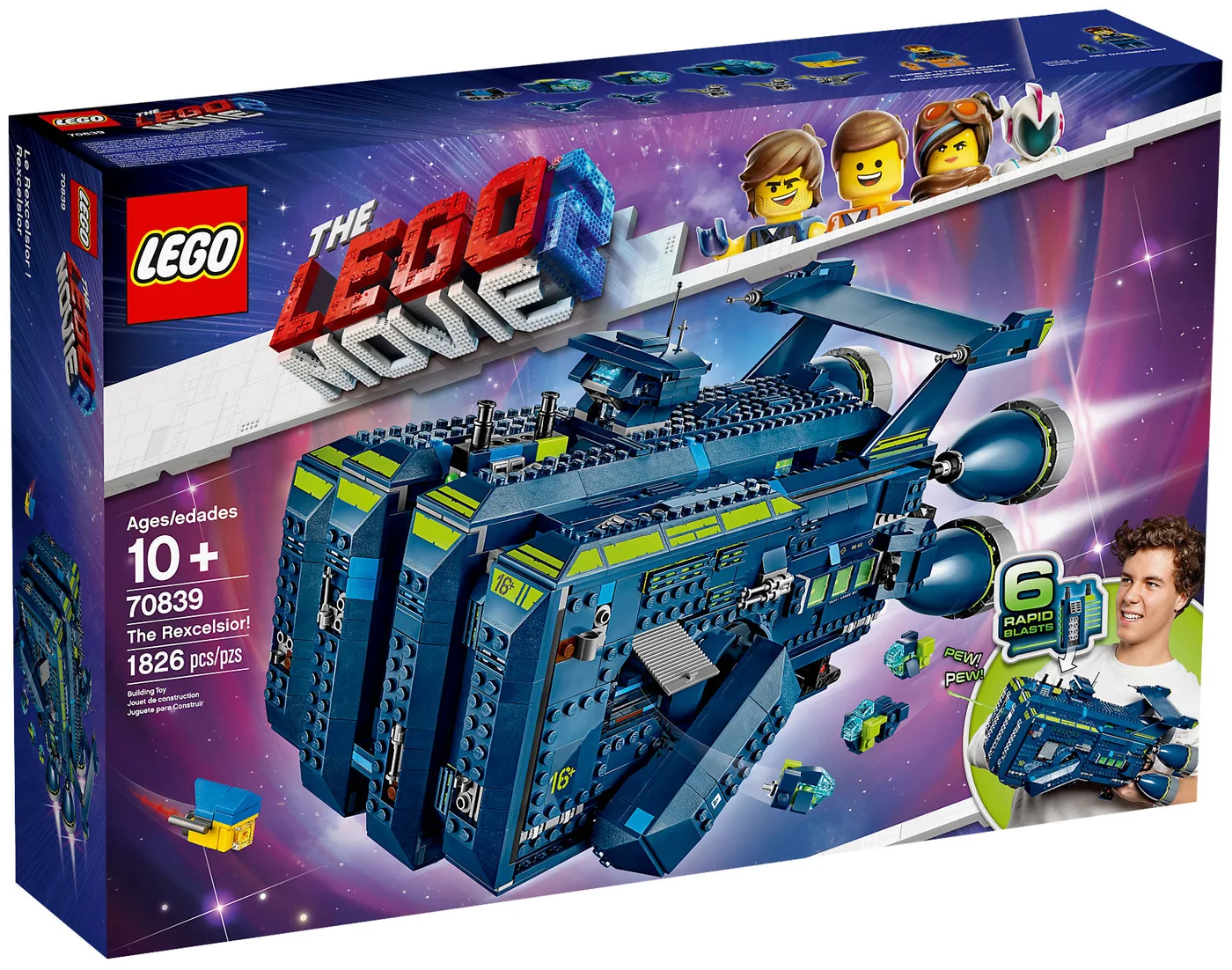 LEGO® The LEGO Movie 70839 Il Rexcelsior - vue 2