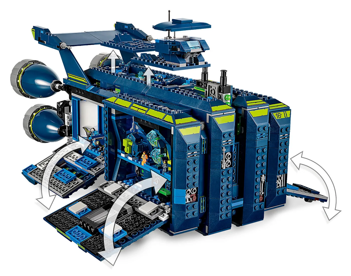 LEGO® The LEGO Movie 70839 Il Rexcelsior - vue 4