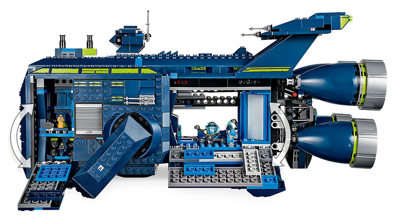 LEGO® The LEGO Movie 70839 Il Rexcelsior - vue 5