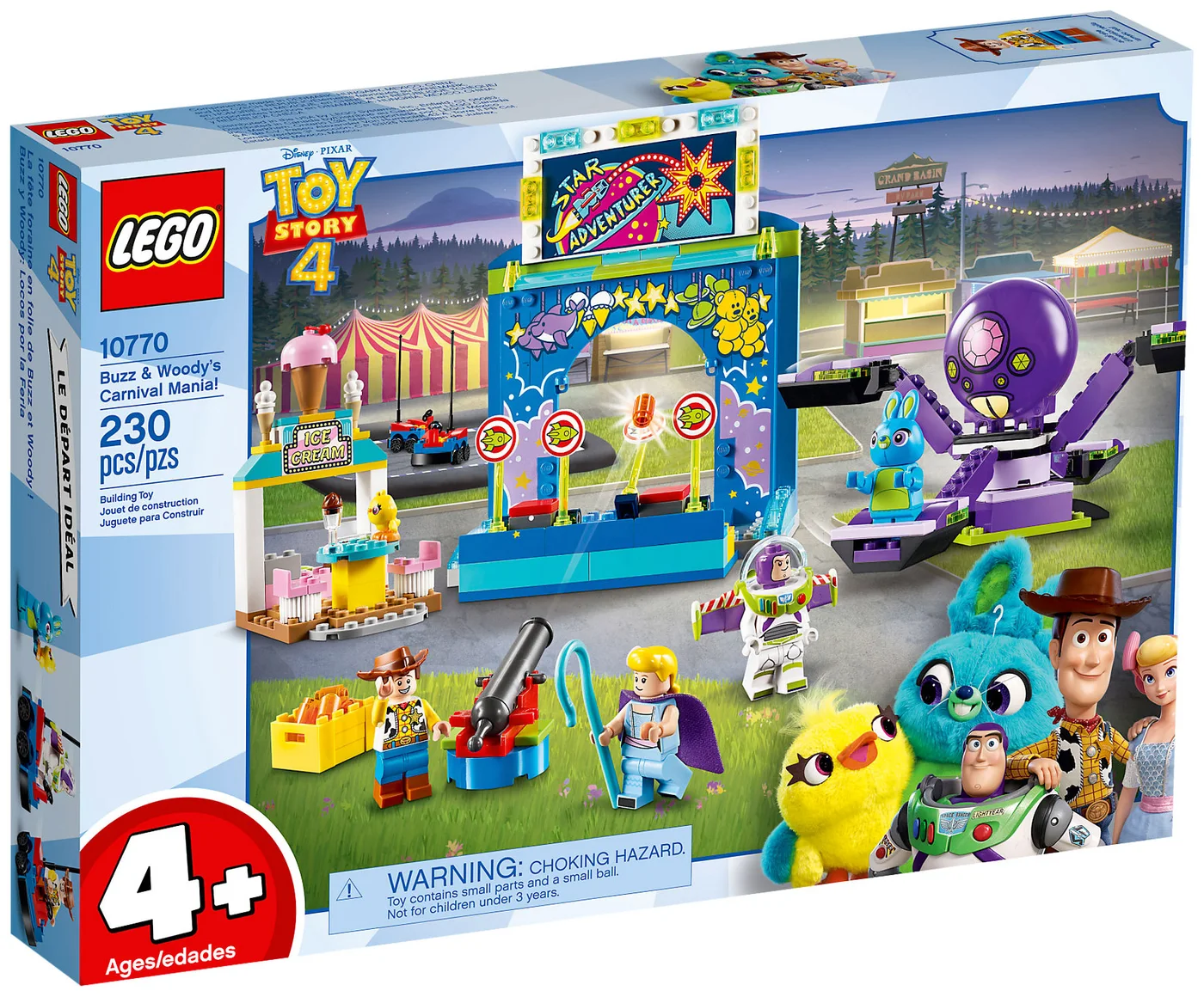 LEGO® Toy Story 10770 Buzz e Woody e la Mania del Carnevale - vue 2