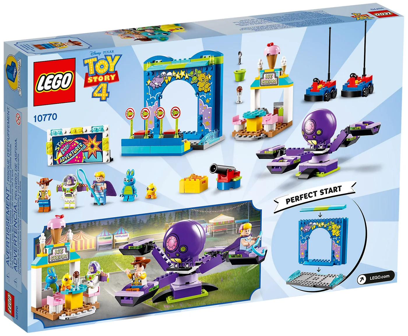 LEGO® Toy Story 10770 Buzz e Woody e la Mania del Carnevale - vue 5