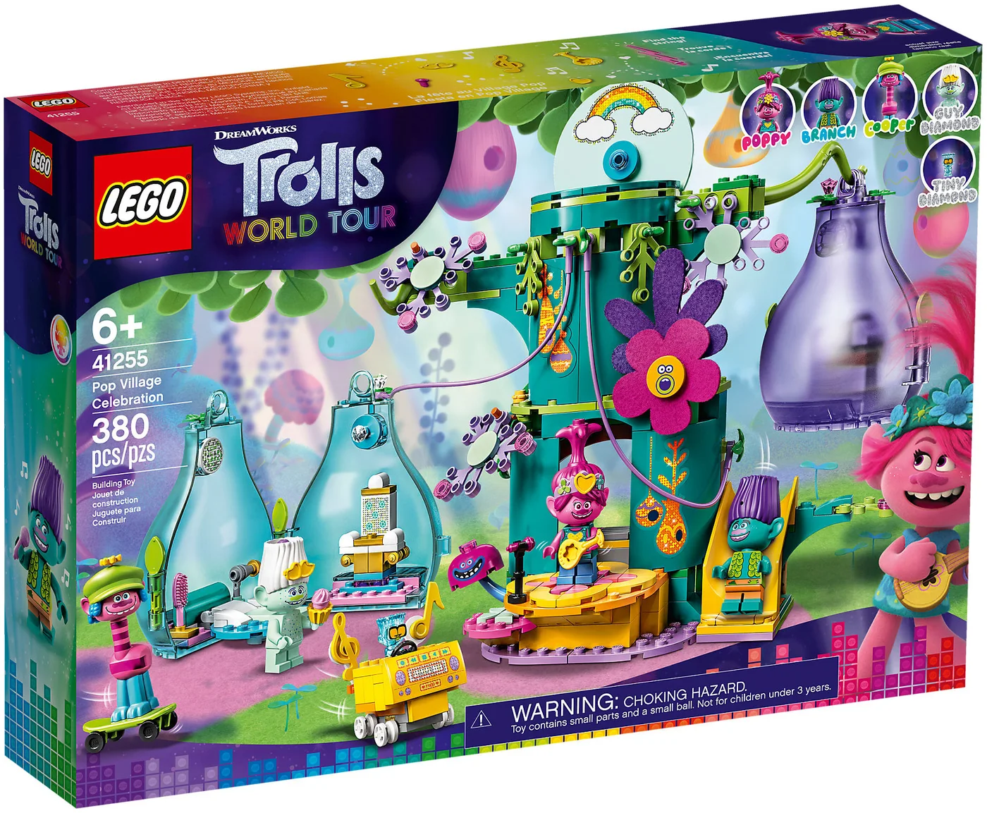 LEGO® Trolls World Tour 41255 Festa al villaggio Pop - vue 2