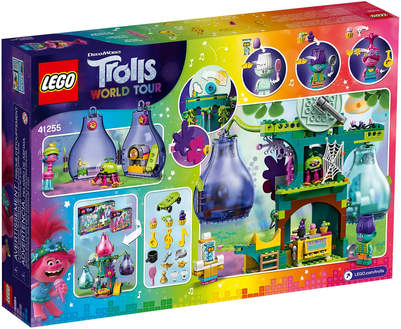 LEGO® Trolls World Tour 41255 Festa al villaggio Pop - vue 6