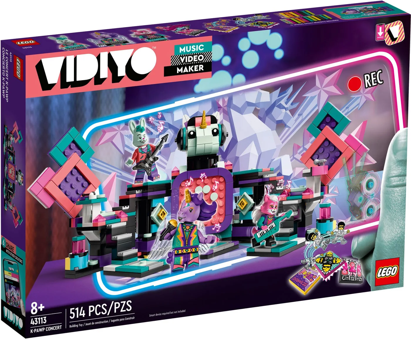 LEGO® Vidiyo 43113 Concerto K-Pawp - vue 2