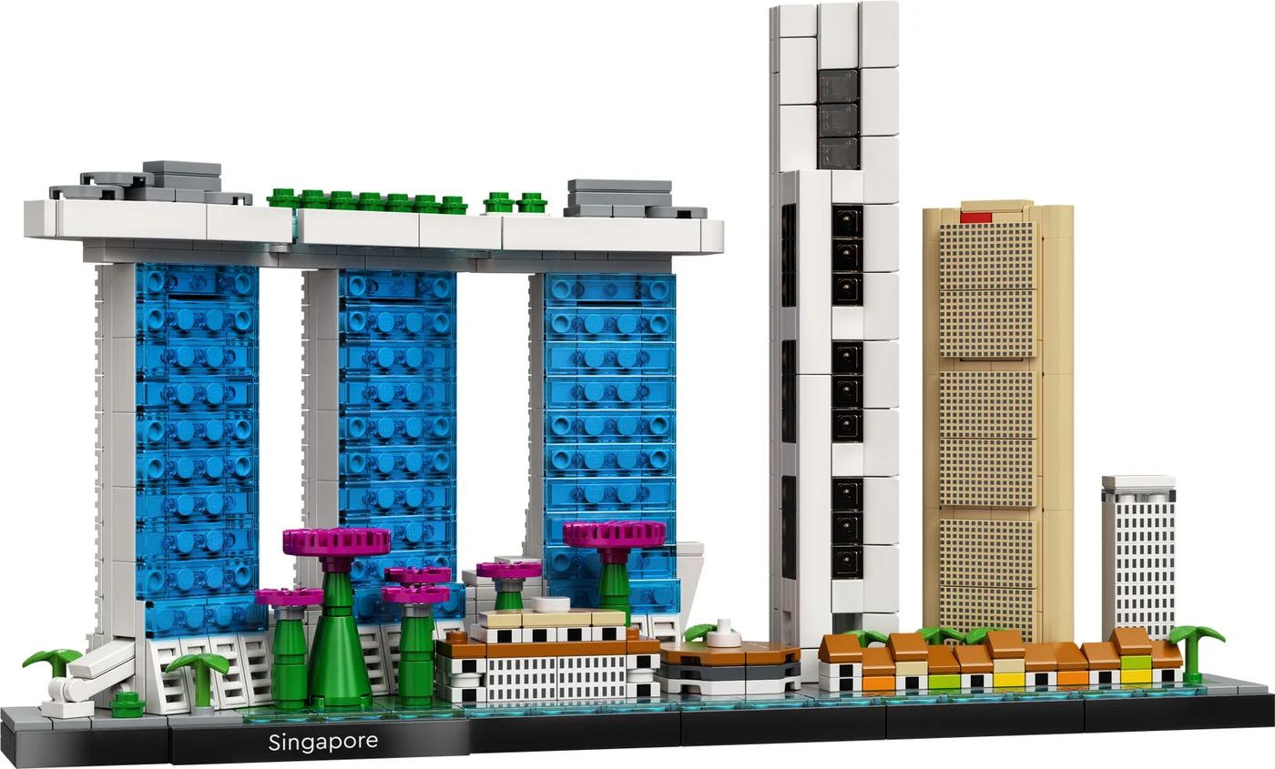 LEGO® Architecture 21057 Singapore - vue 2