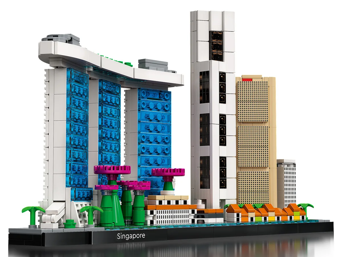 LEGO® Architecture 21057 Singapore - vue 6