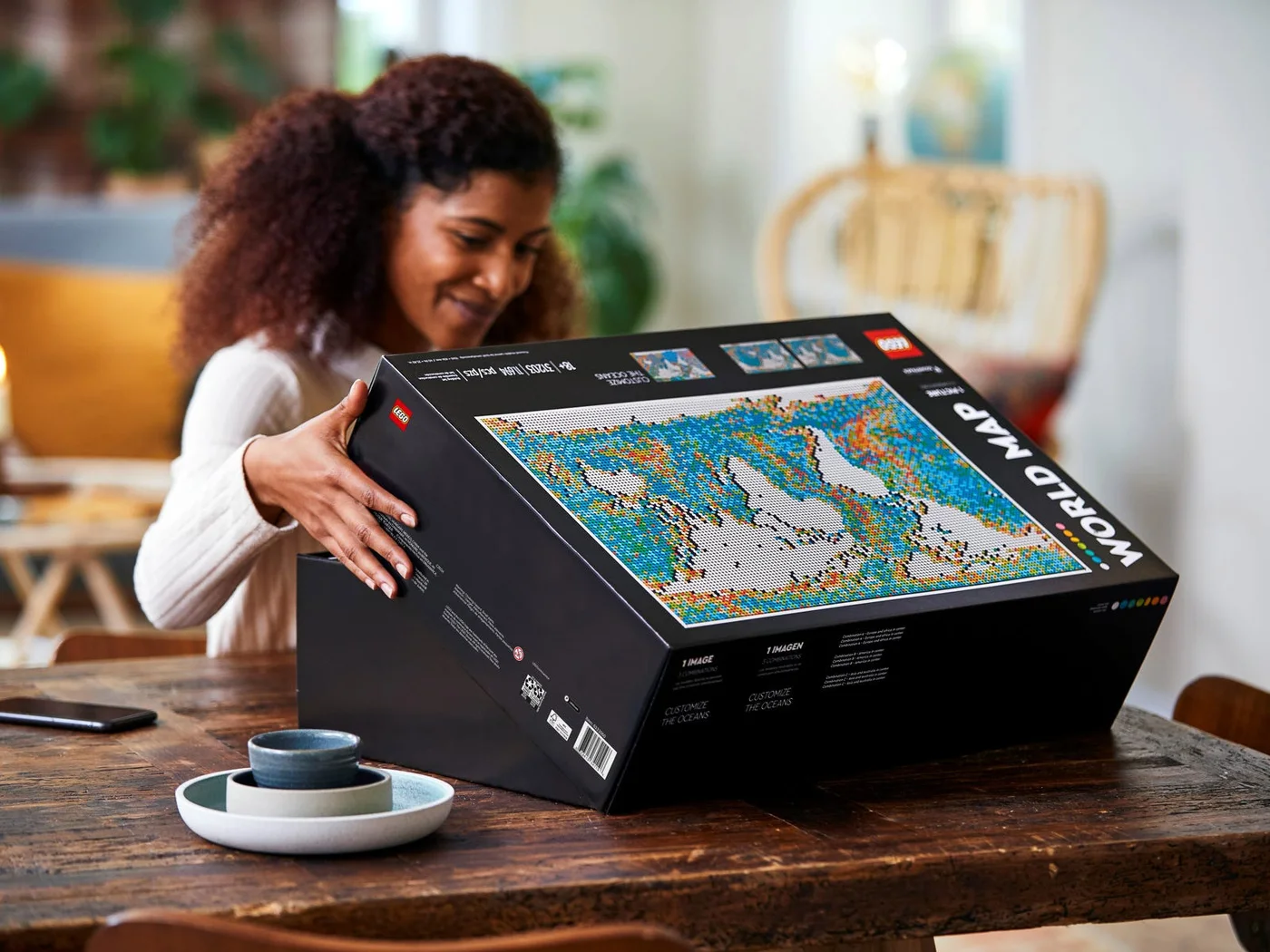 LEGO® Art 31203 Mappa del mondo - vue 4