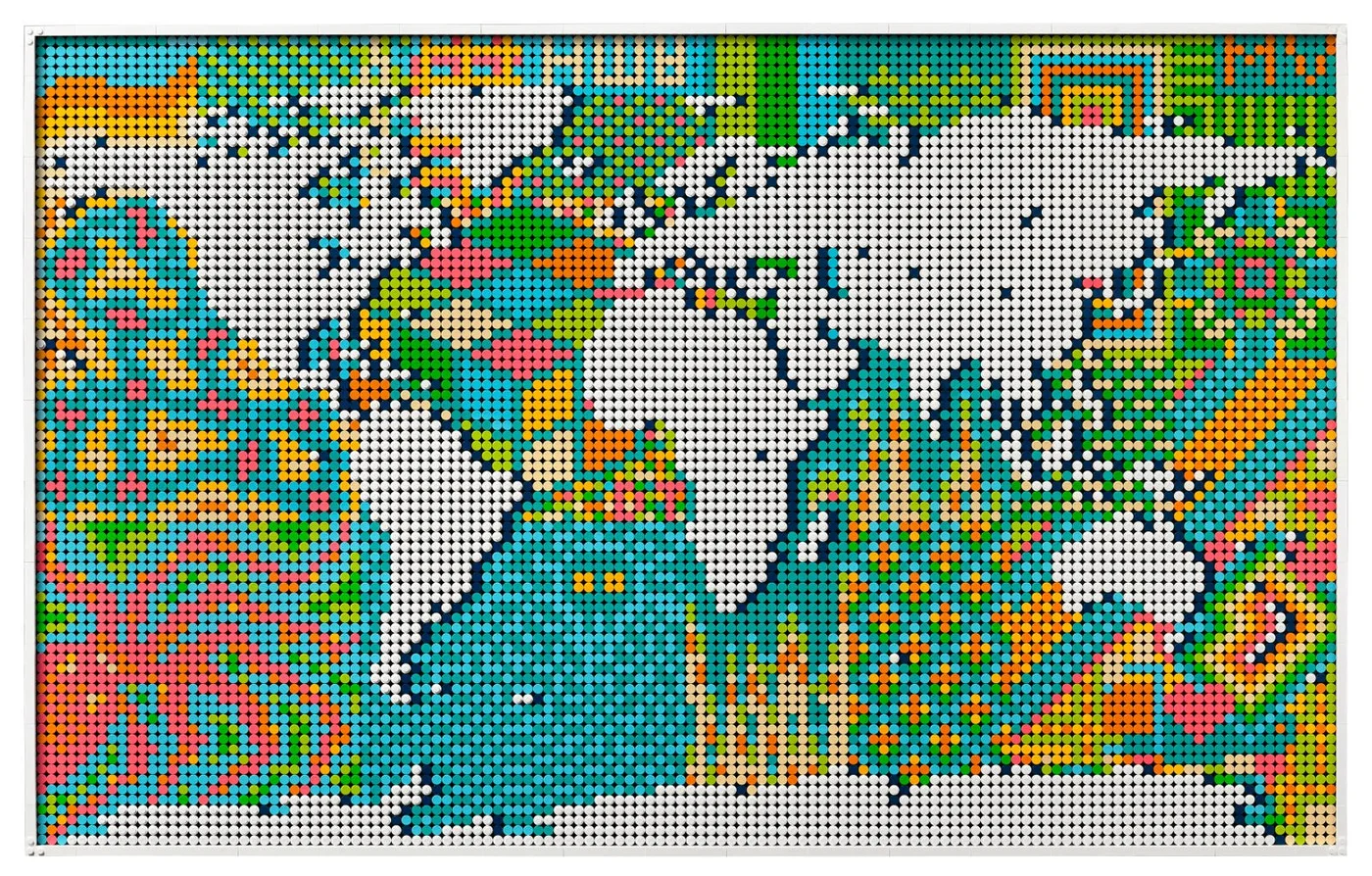 LEGO® Art 31203 Mappa del mondo - vue 9