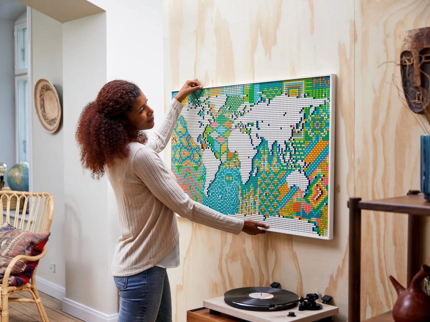 LEGO® Art 31203 Mappa del mondo - vue 10