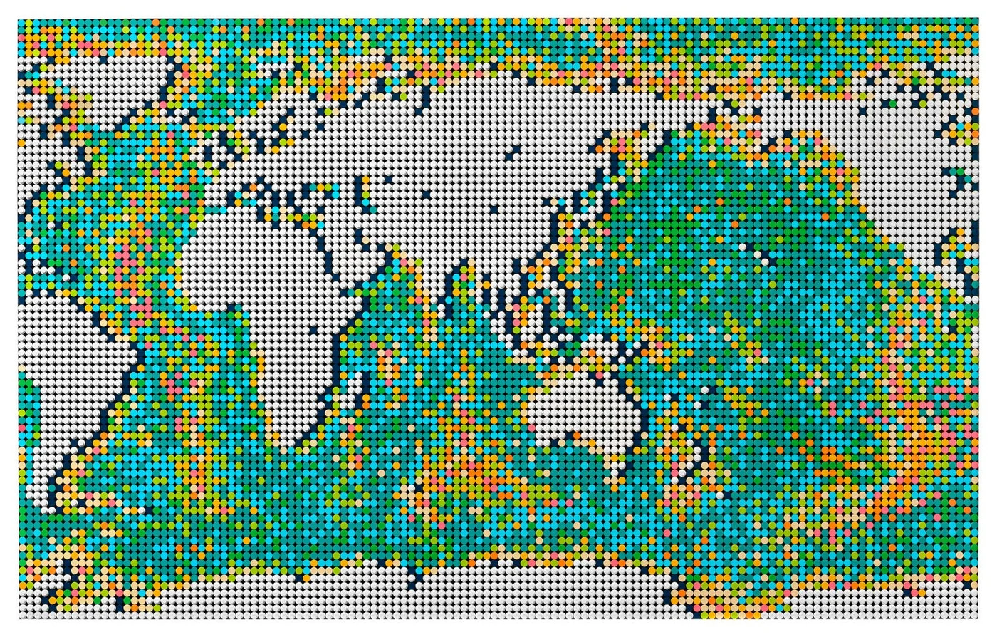 LEGO® Art 31203 Mappa del mondo - vue 14