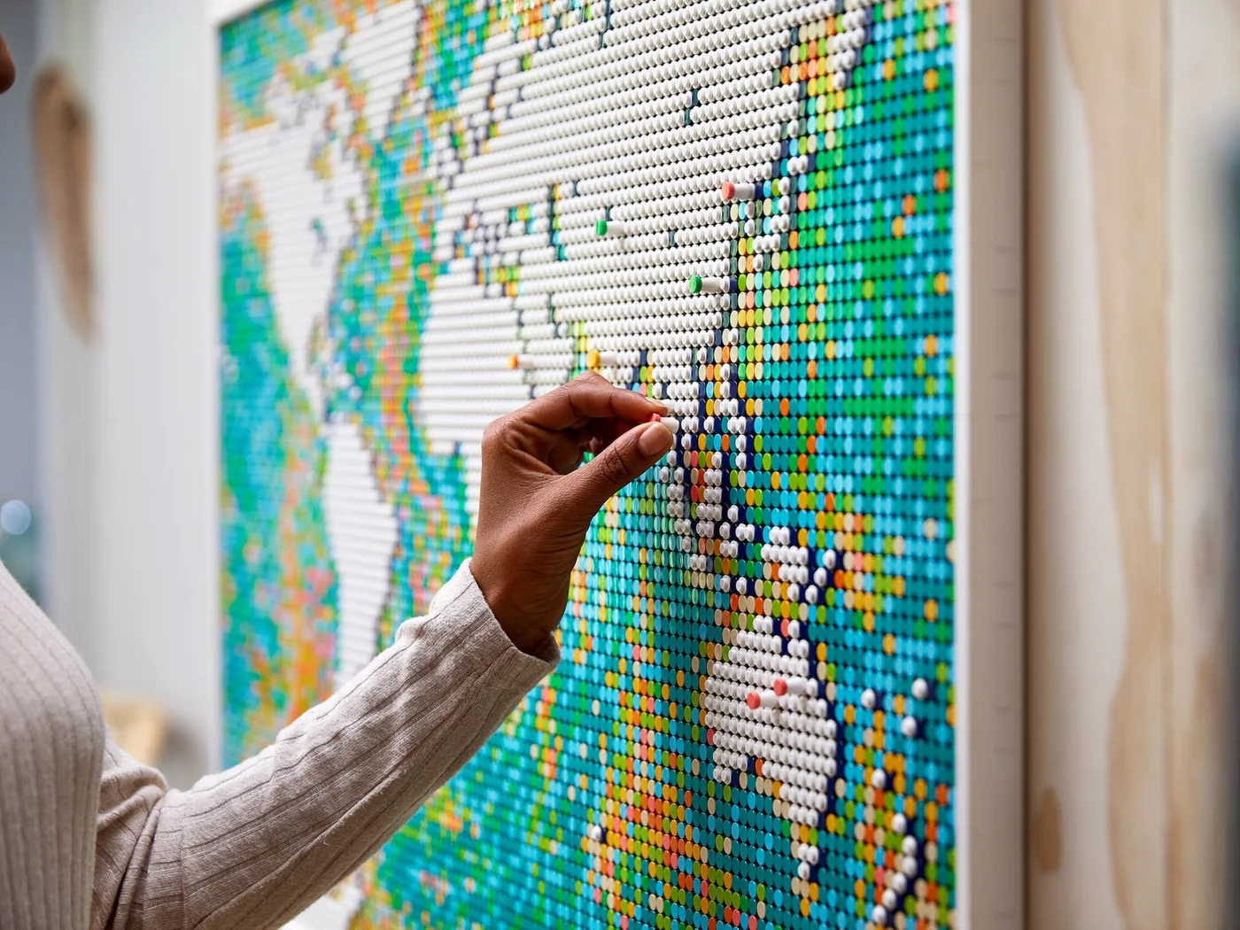 LEGO® Art 31203 Mappa del mondo - vue 20