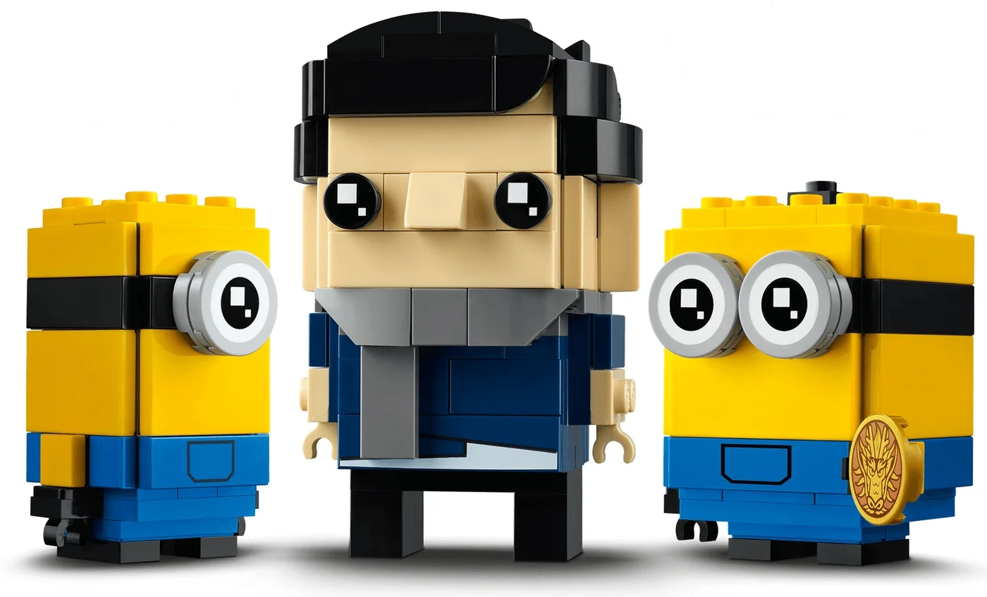 LEGO® BrickHeadz 40420 Gru, Stuart e Otto - vue 3