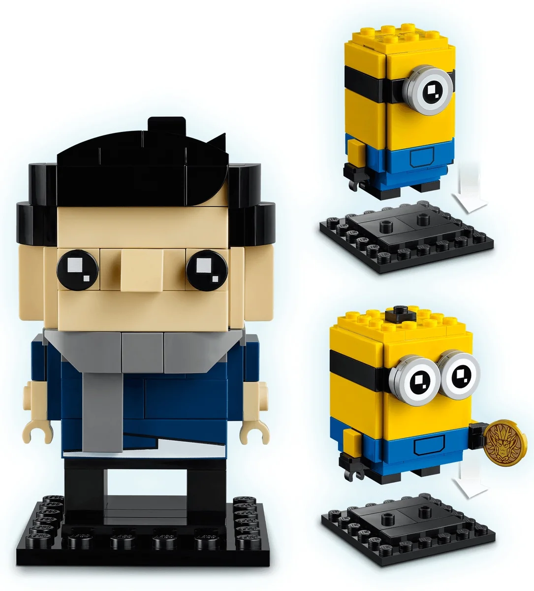 LEGO® BrickHeadz 40420 Gru, Stuart e Otto - vue 4