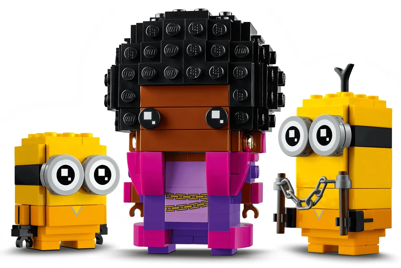 LEGO® BrickHeadz 40421 Belle Bottom, Bob e Kevin - vue 3