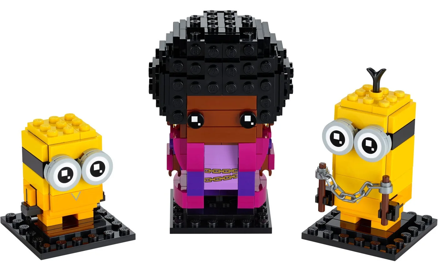 LEGO® BrickHeadz 40421 Belle Bottom, Bob e Kevin - vue 5