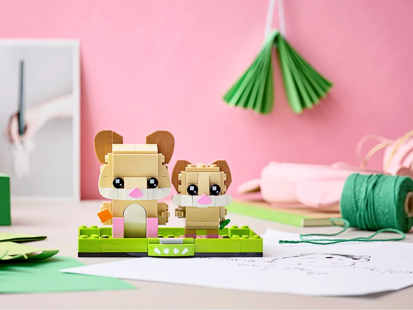 LEGO® BrickHeadz 40482 Criceto - vue 4