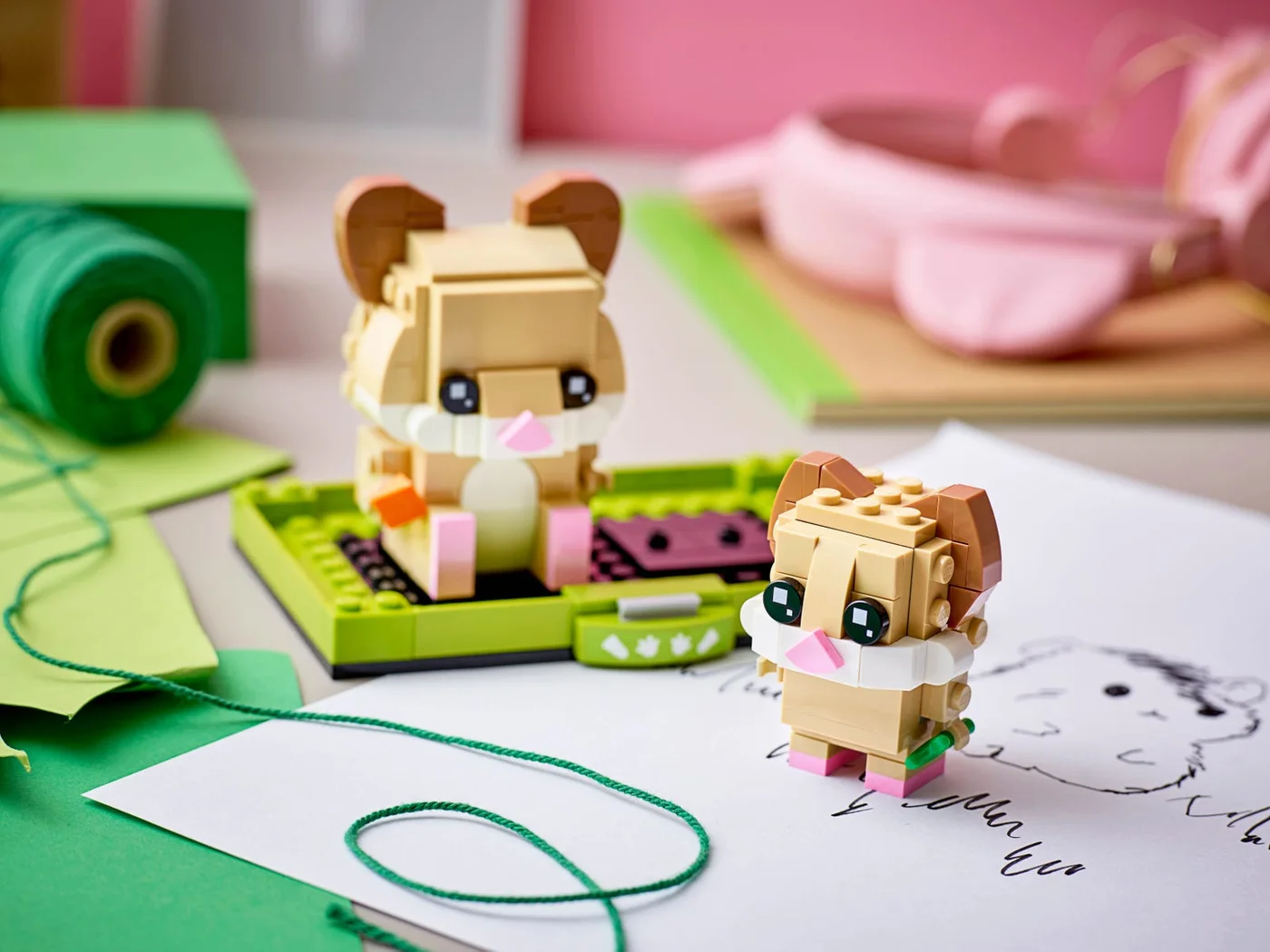 LEGO® BrickHeadz 40482 Criceto - vue 5