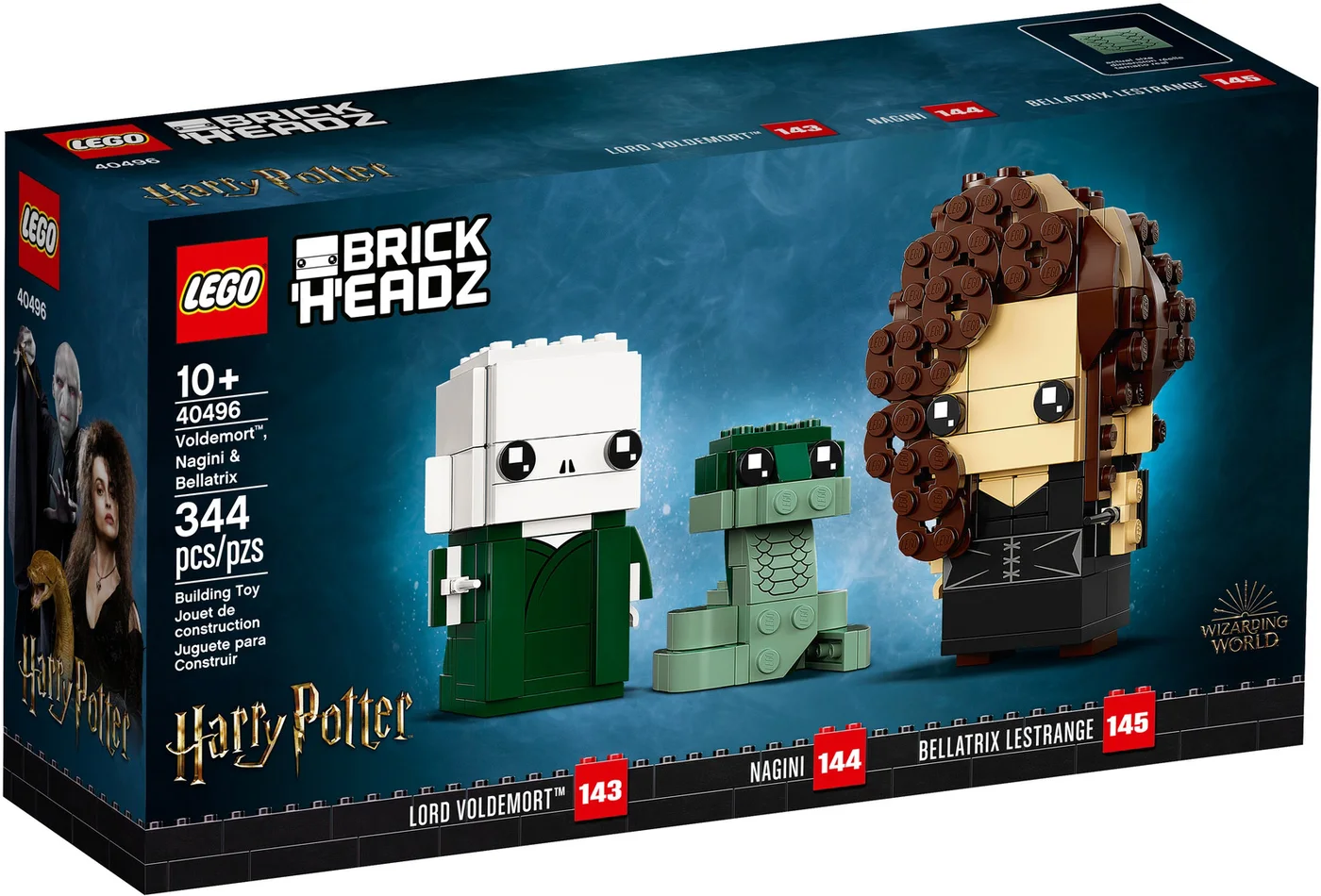 LEGO® BrickHeadz 40496 Voldemort, Nagini e Bellatrix - vue 2