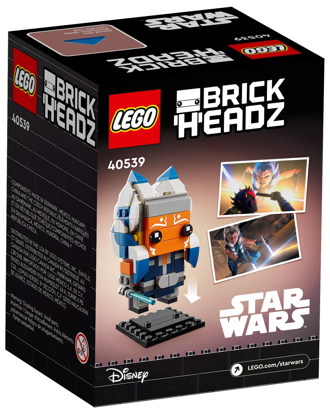 LEGO® BrickHeadz 40539 Ahsoka Tano - vue 5