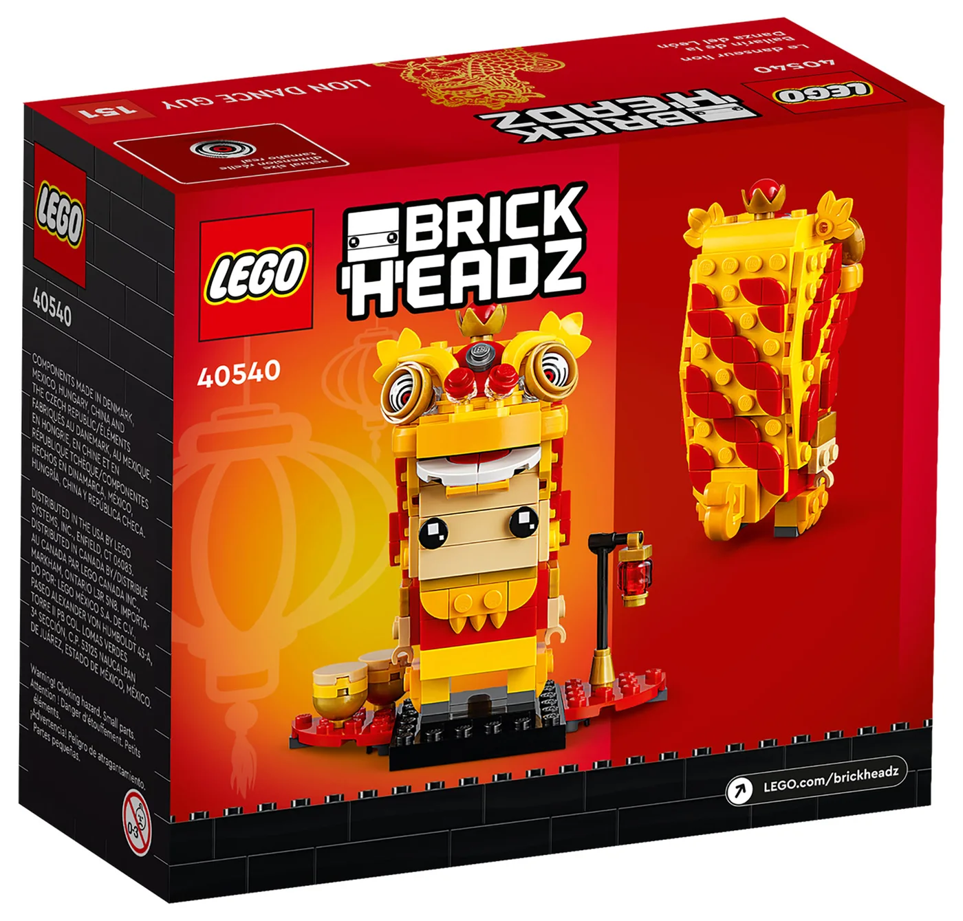 LEGO® BrickHeadz 40540 Danzatore del leone - vue 8