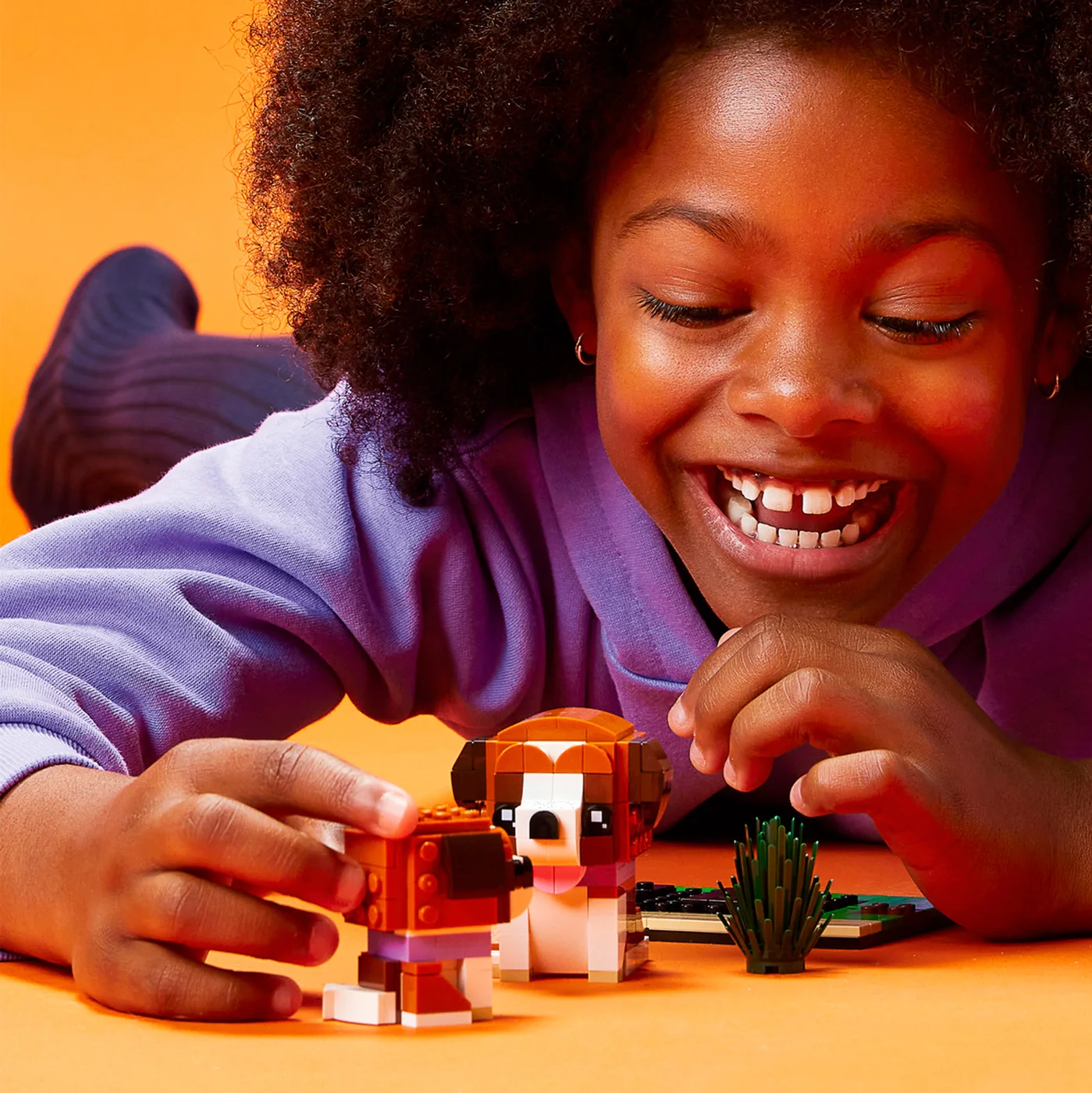 LEGO® BrickHeadz 40543 San Bernardo - vue 6