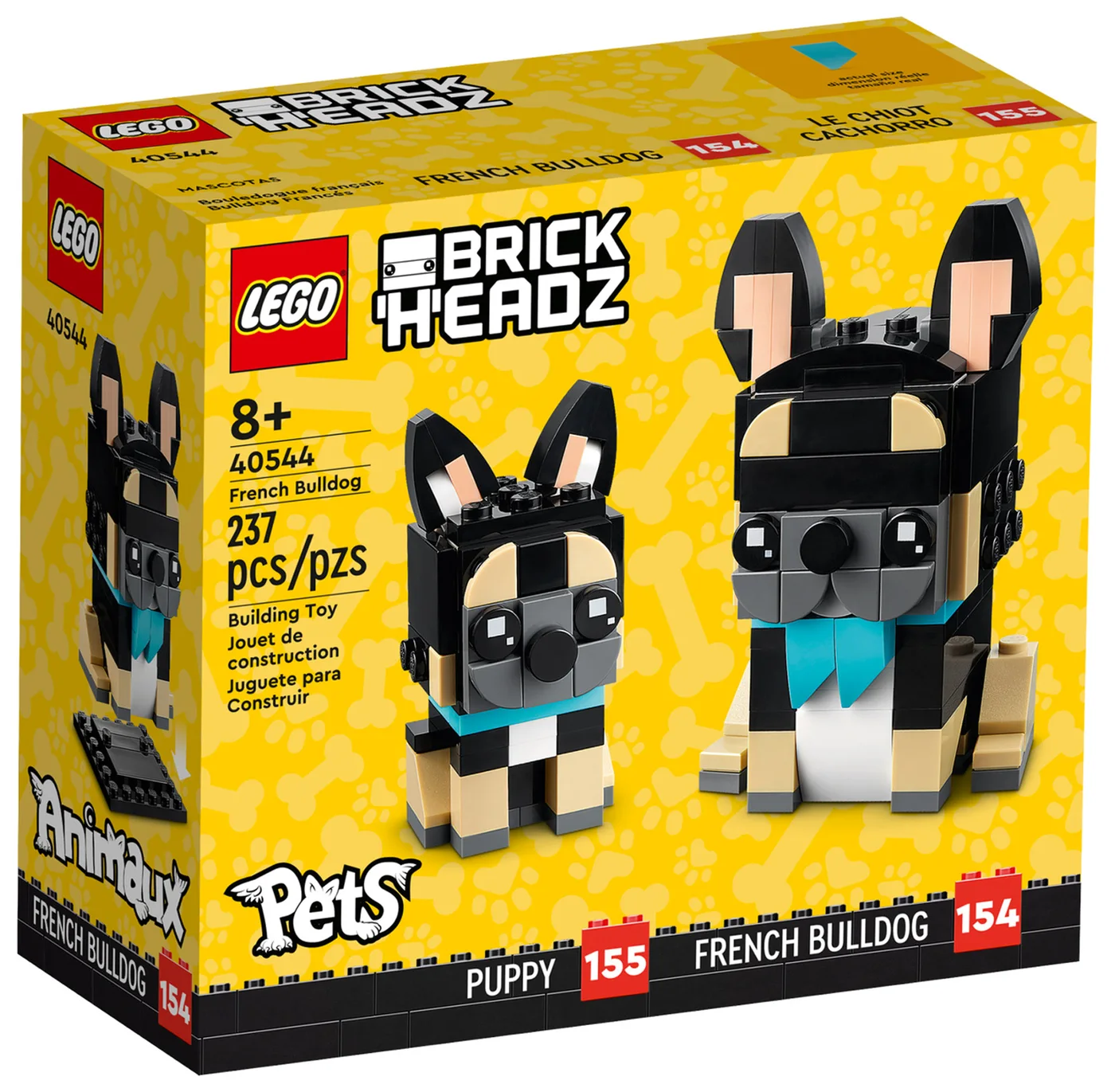 LEGO® BrickHeadz 40544 Bulldog francese - vue 2