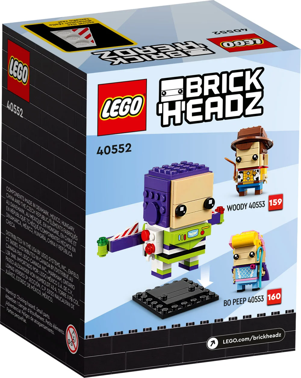 LEGO® BrickHeadz 40552 Buzz Lightyear - vue 4