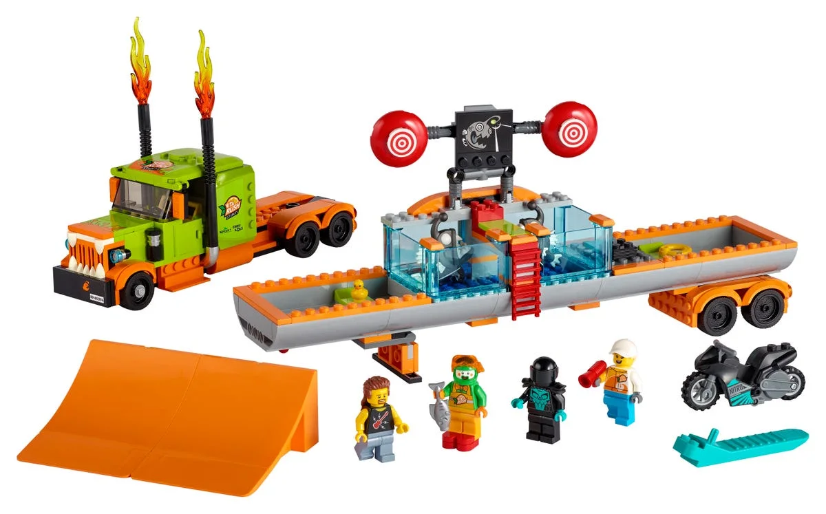 LEGO® City 60294 Truck dello Stunt Show - vue 2