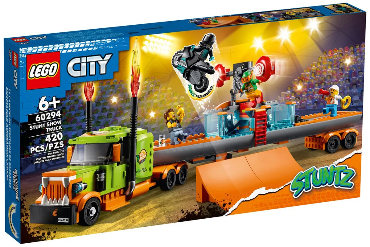 LEGO® City 60294 Truck dello Stunt Show - vue 4