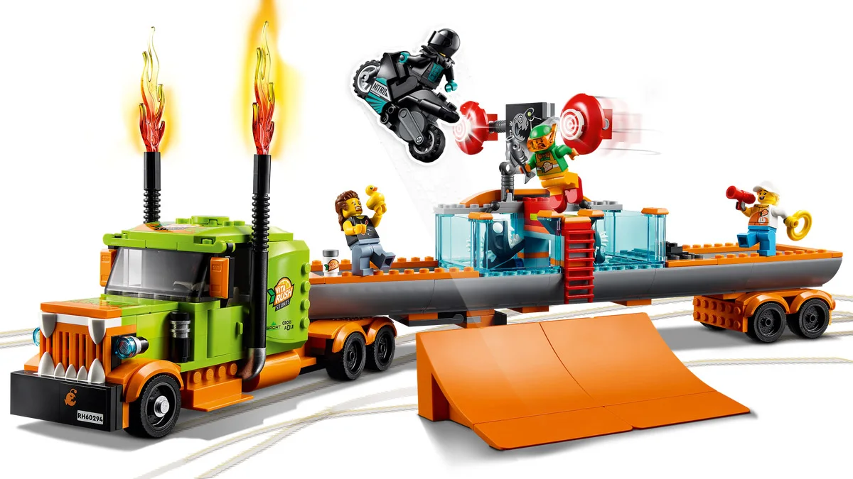 LEGO® City 60294 Truck dello Stunt Show - vue 6