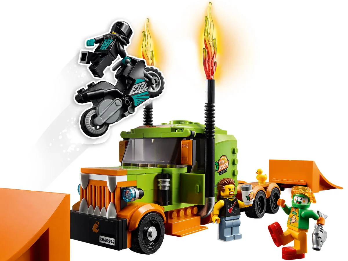 LEGO® City 60294 Truck dello Stunt Show - vue 10