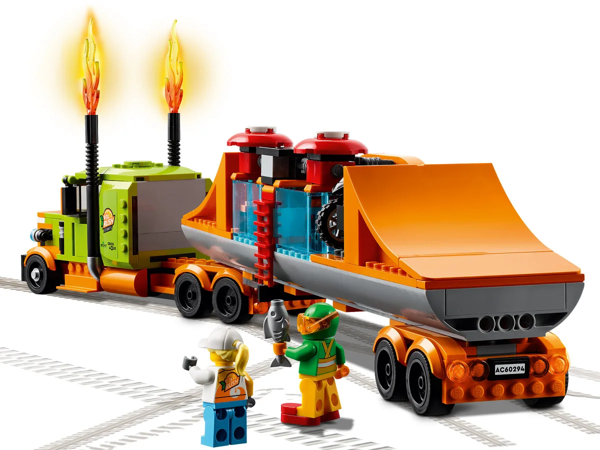 LEGO® City 60294 Truck dello Stunt Show - vue 11