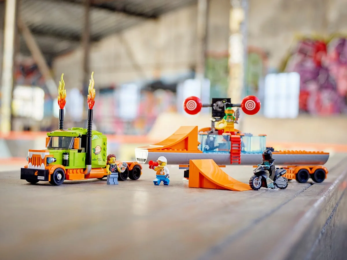 LEGO® City 60294 Truck dello Stunt Show - vue 19