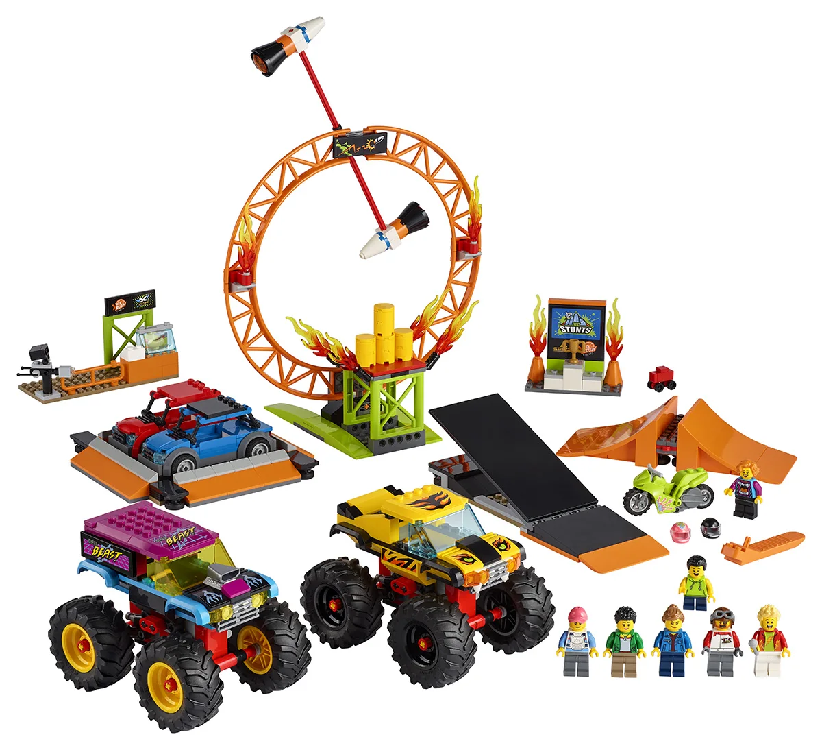 LEGO® City 60295 Arena dello Stunt Show - vue 3