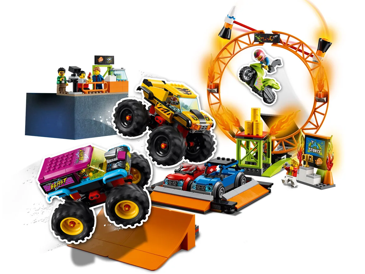 LEGO® City 60295 Arena dello Stunt Show - vue 4