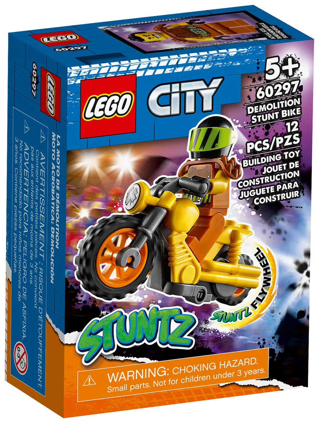LEGO® City 60297 Stunt Bike da demolizione - vue 3