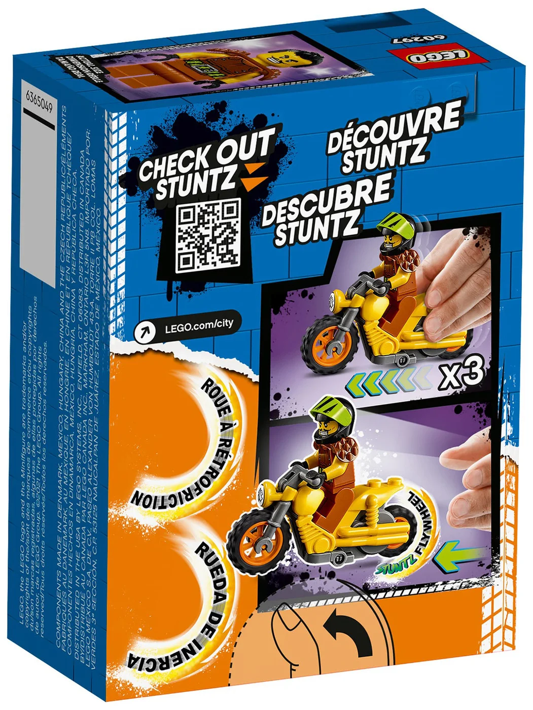 LEGO® City 60297 Stunt Bike da demolizione - vue 9