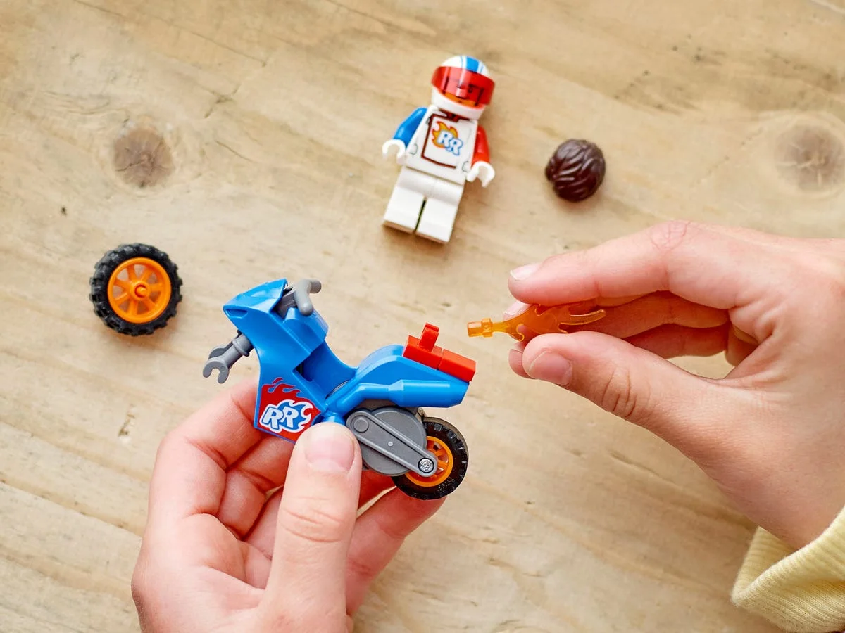 LEGO® City 60298 Stunt Bike razzo - vue 8