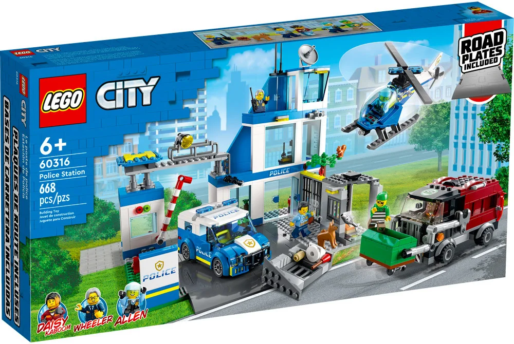 LEGO® City 60316 Stazione di Polizia - vue 2