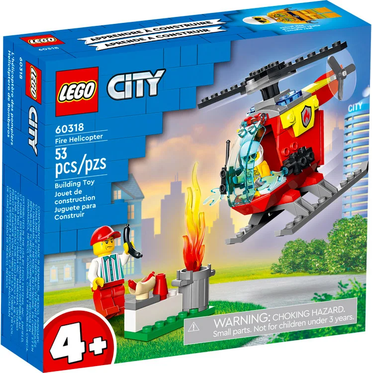 LEGO® City 60318 Elicottero antincendio - vue 2