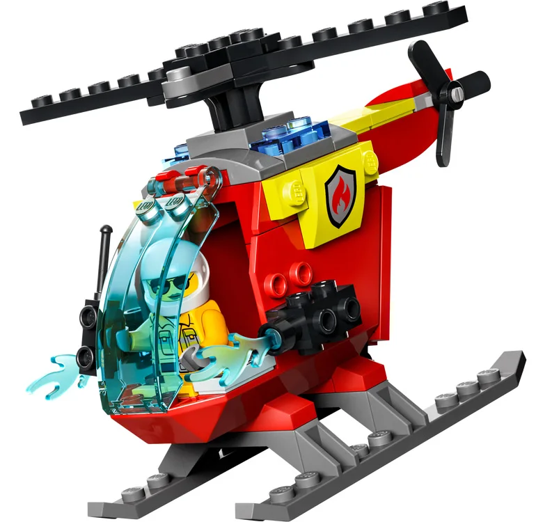 LEGO® City 60318 Elicottero antincendio - vue 4