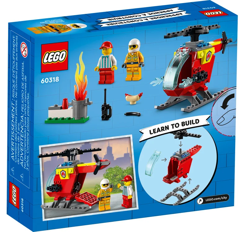 LEGO® City 60318 Elicottero antincendio - vue 7