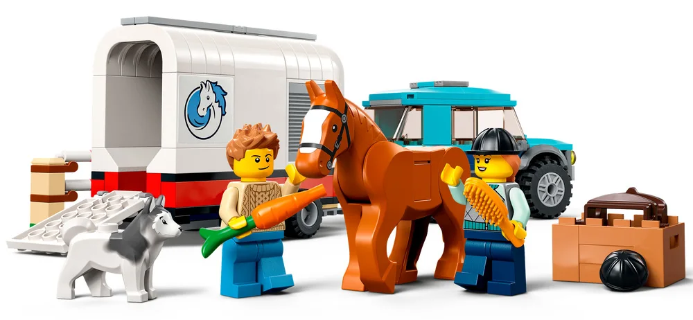 LEGO® City 60327 Rimorchio per cavalli - vue 3