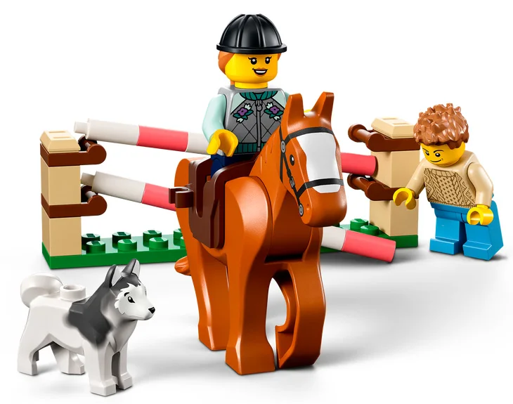 LEGO® City 60327 Rimorchio per cavalli - vue 4