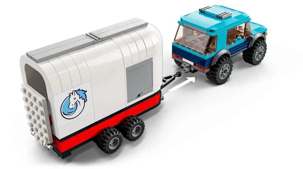 LEGO® City 60327 Rimorchio per cavalli - vue 5
